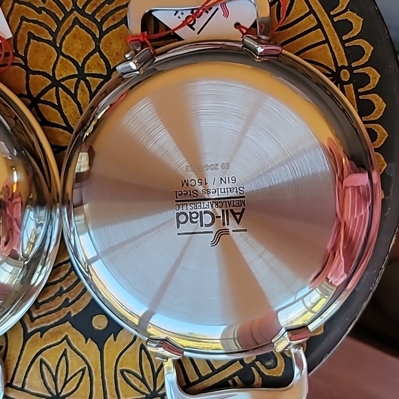 COPY - All-Clad Stainless Steel 6" Mini Gratin Pan, 2pcs set, NWT - Picture 6 of 8